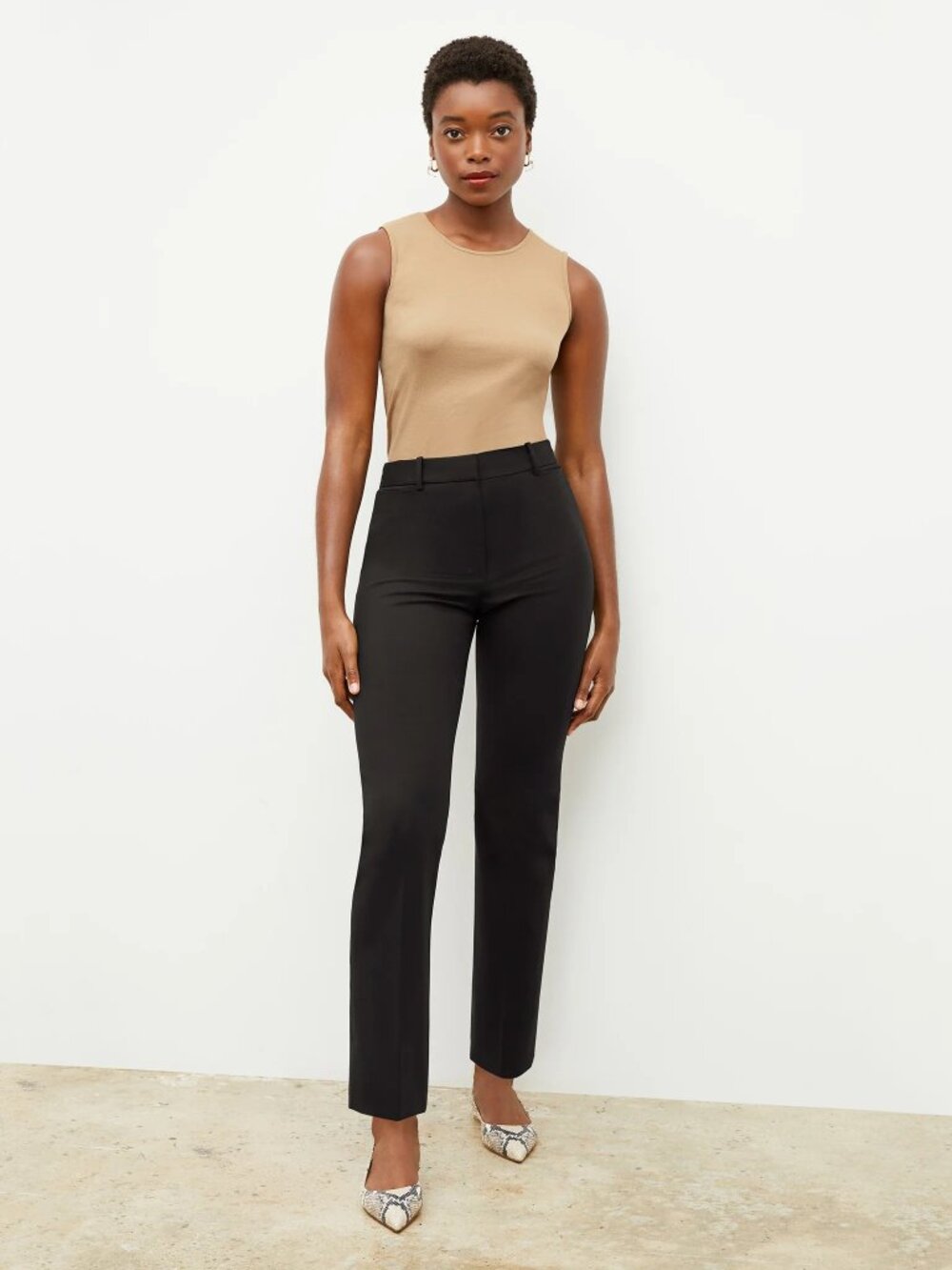 Smith Straight Pant - MM Lafleur - Black - Size 2